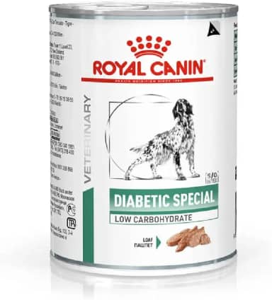 Ração Royal Canin Lata Canine Veterinary Diet Diabetic Especial Low Carbohidrat Wet 410G Royal Canin Adulto