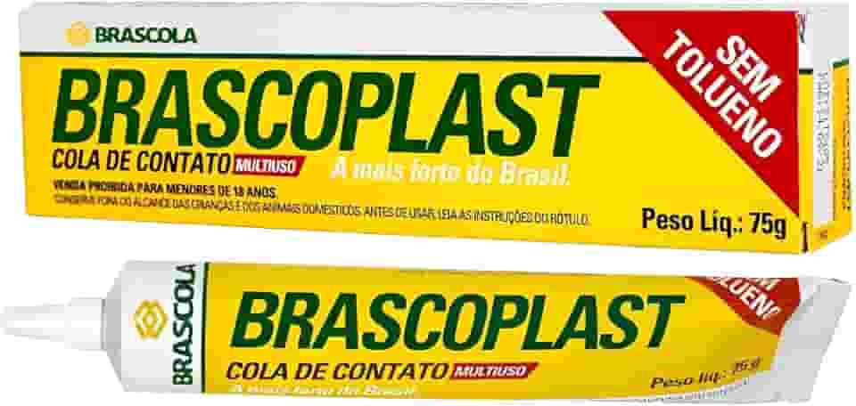 Cola Contato Multiuso Eva Tecido Couro Cortiça Espuma 75g