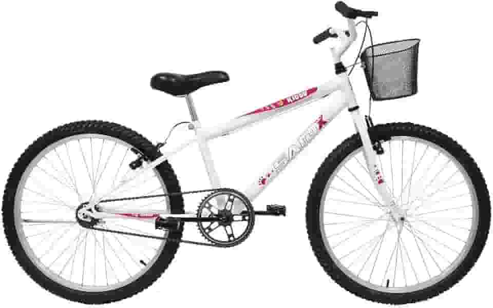 Bicicleta Aro 24 Feminina Saidx Quadro em Aço Freio V-Brake
