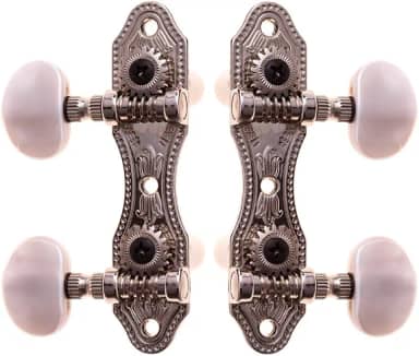 Rozini Cavaquinho 18 Dentes Cromado Branco Pino Grosso