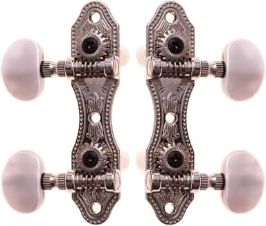 Rozini Cavaquinho 18 Dentes Cromado Branco Pino Grosso