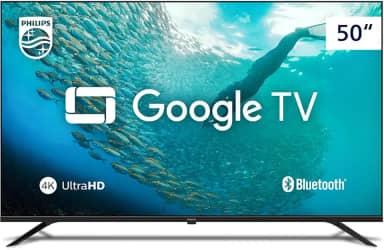 PHILIPS, Smart TV, 50'' 4K UHD, 50PUG7019/78, Google TV, Comando de Voz, HDR