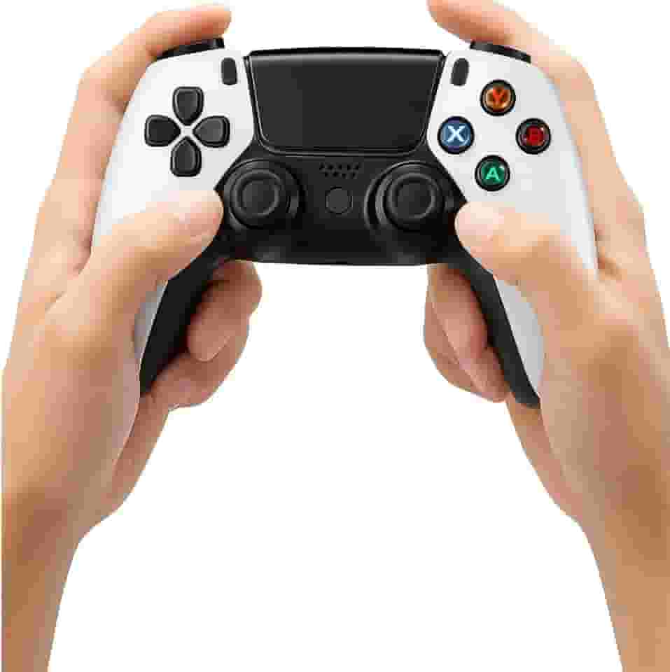 Controle Sem Fio Bluetoth Compatível com PC Android Smart TV e Emuladores