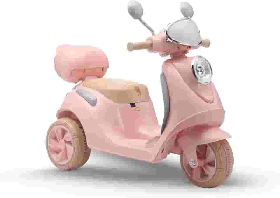 Bang Toys Moto Elétrica Infantil Scooter Bella T3 6v Rosa