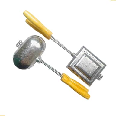 Kit 2 formas 1 pão francês 1 bauru misto alumínio