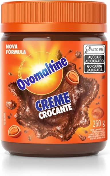 Creme Crocante Ovomaltine Pote 260g