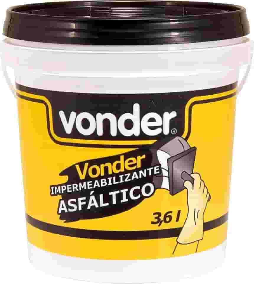 Vonder, Impermeabilizante Asfáltico 3,6 L.