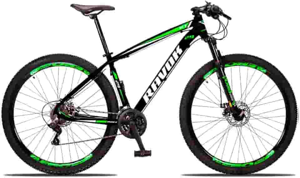 Bicicleta Aro 29 Ravok 21v Alumínio Alavanca V-Fire Freios a Disco com Suspensão