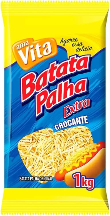 BATATA PALHA 1KG AMAVITA