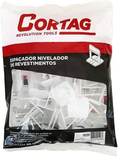 Espaçador/Nivelador De Revestimentos 1, 5 Mm Cortag Transparente