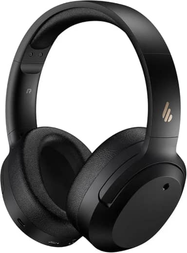 Edifier FONE de Ouvido Com Cancelamento de Ruído W820NB Bluetooth 5.0 OVER-EAR - PRETO Pequeno, W820NB BK