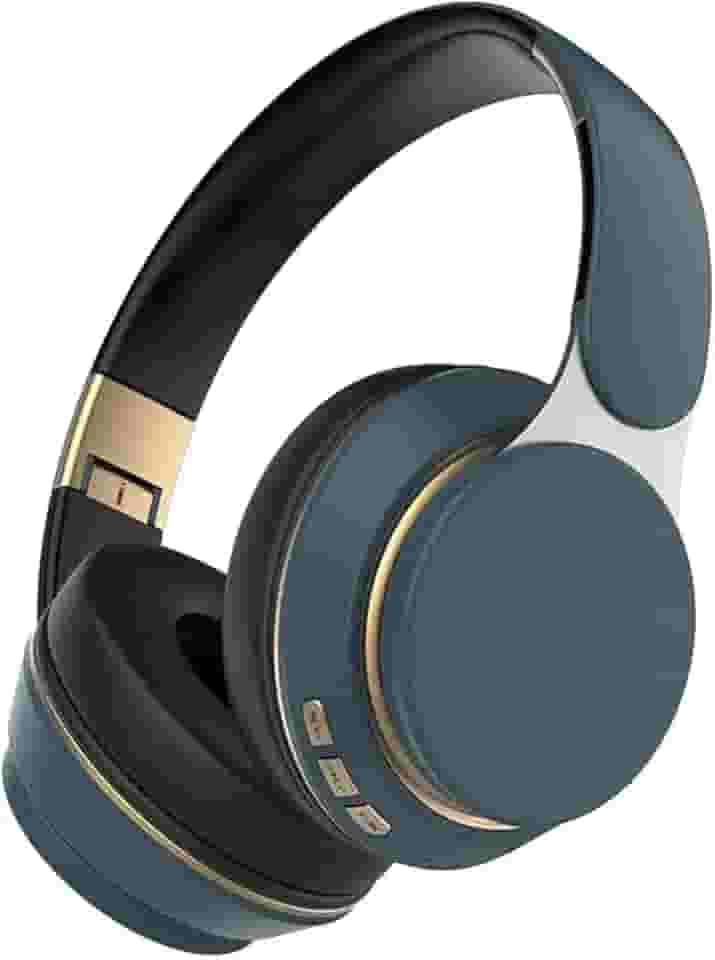 com fio/Sem Fio com Cancelamento de Ruído s de Ouvido de Ouvido Dobrável com Micro para - Azul