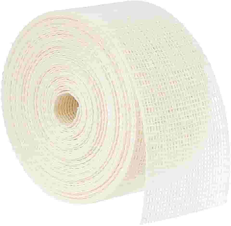 BENECREAT Acabamento trançado de crina de cavalo, tecido de serra de bainha de 3,5 cm, barbatanas de poliéster, tecido de bainha rasgável para ternos, calças, jeans, roupas, chiffon e tecidos de seda