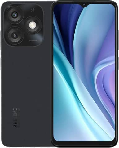 Smartphone Itel A50 128GB, tela 6,6',Barra dinâmica, Dual SIM, Preto