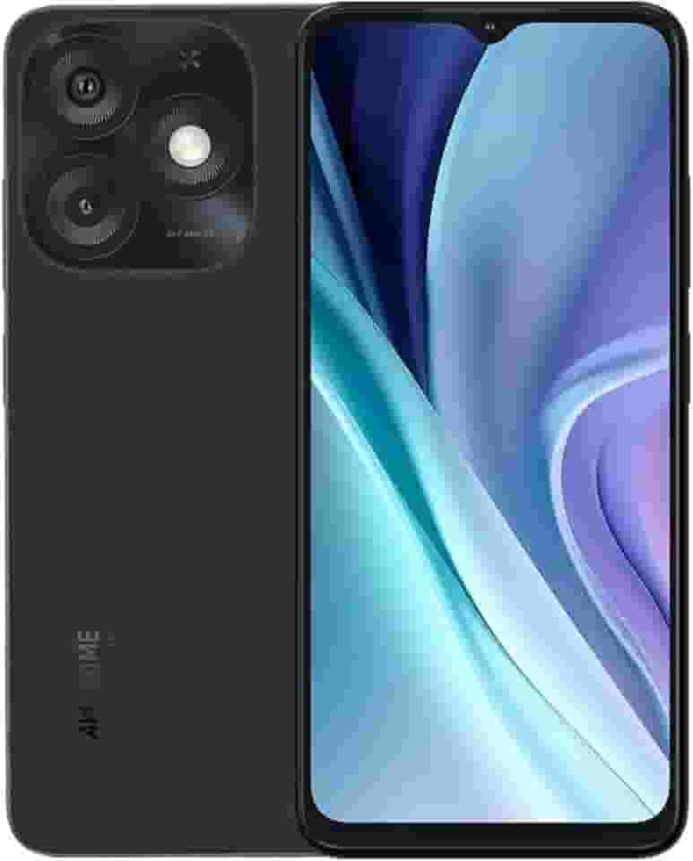 Smartphone Itel A50 128GB, tela 6,6',Barra dinâmica, Dual SIM, Preto