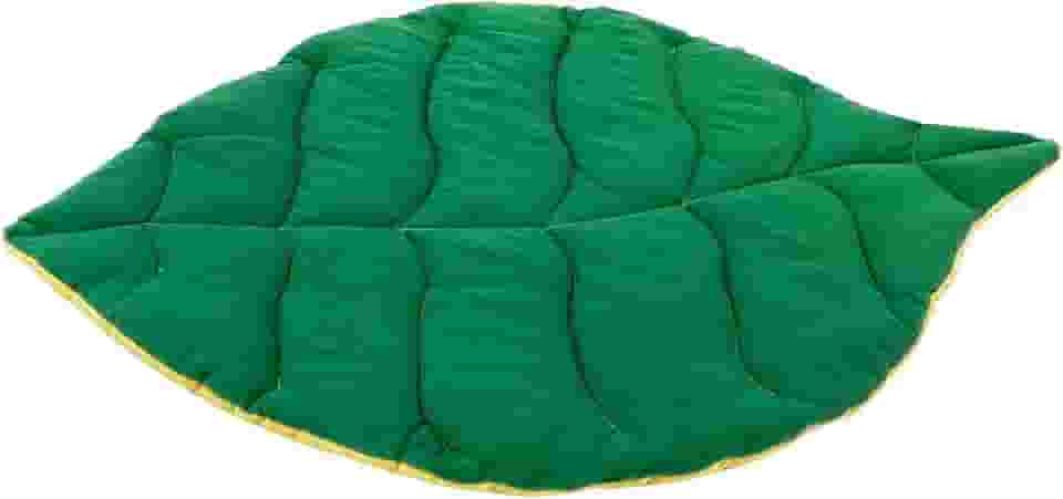 Cama para gatos com aquecimento em forma de folha, tapete para gatos, cama autoaquecida, colchão de dupla face para animais de estimação, cobertor prático para animais de estimação para ambientes