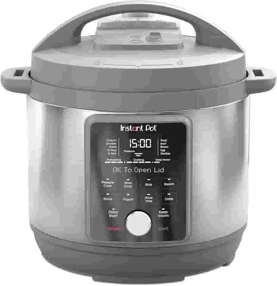 Instant Pot Duo Plus, Panela De Pressão Elétrica 9 Em 1, 6 Litros, Whisper Quiet, Vaporizador Arroz Lento, Refogado, Iogurteira, Aquecedor E Esterilizador, Aplicativo Gratuito Com Mais 800 Receitas,