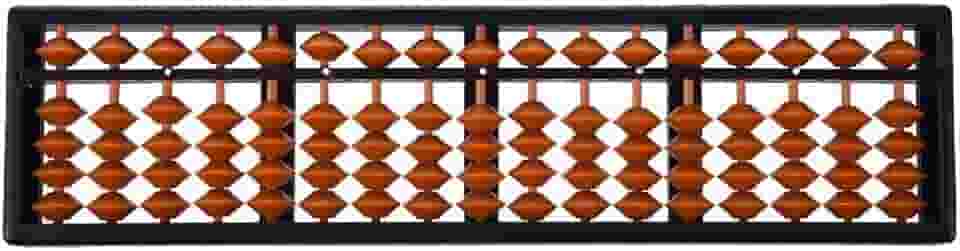 Colorido Contas de 17 dígitos Abaco Soroban Coluna Tradicional Infantil Escola Matemática Aprendizagem