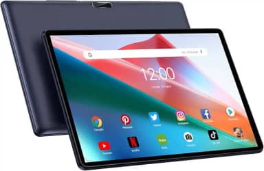 SAIWAN Tablet Android de 10 polegadas com slot SIM, 1280 x 800 HD IPS, tela sensível ao toque, processador Octa-Core, 2 GB de RAM, 32 G ROM, suporta chamadas telefônicas 3G, bateria de 6000 mAH, WiFi