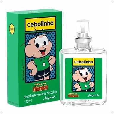 Colônia desodorante masculino teen Cebolinha Turma da Mônica 25ml em spray Jequiti