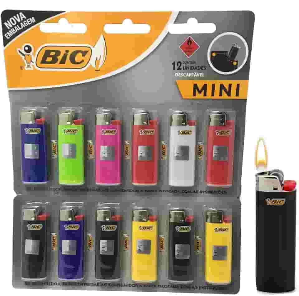 Isqueiro Cartela Mini Unit, BIC