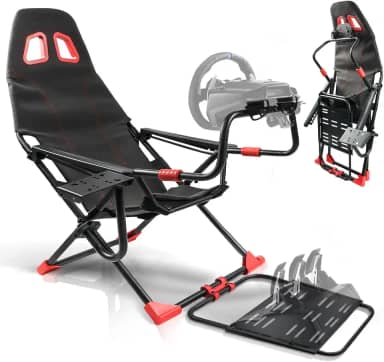 Compatível com Todos os Volantes e Pedais no Mercado, Cabine Simuladora de Corrida de Alto Desempenho, Para Cockpits de Simuladores de Corrida extrema