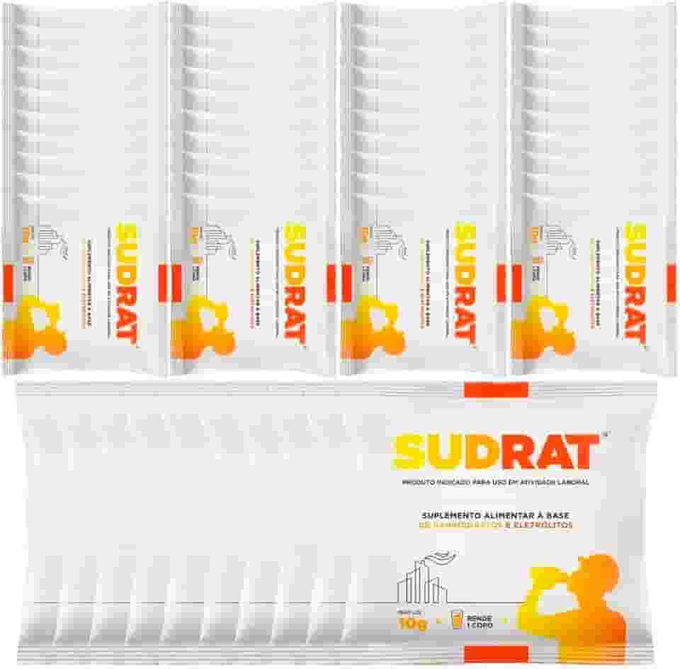 Kit 50x Sudrat Isotonico Repositor Energia Combo 10g Cada - Sudrat (10g, Variados)
