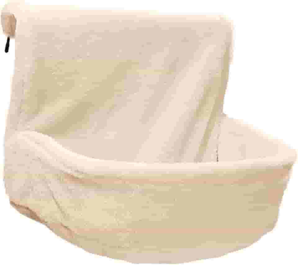 Fenteer Cama interna para gatos, poleiro de janela, cama de radiador, bege