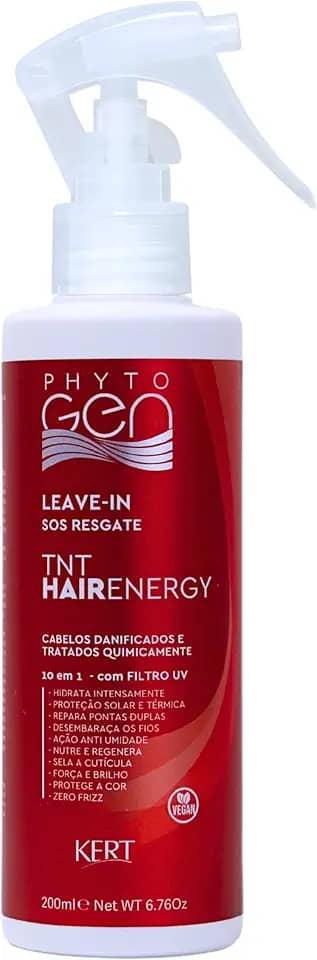 Phytogen Spray Reparador Leave-In - Sos Resgate 10 Em 1 Com Filtro Uv