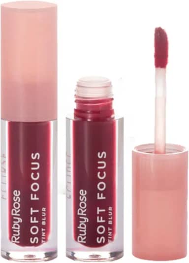 Tint Blur Soft Focus Gloss com fórmula hidratante, textura suave em gel e cores radiantes que realçam a beleza natural dos lábios (Tint Blur Soft Focus Eclipse - 2,4G - Hbl6601)