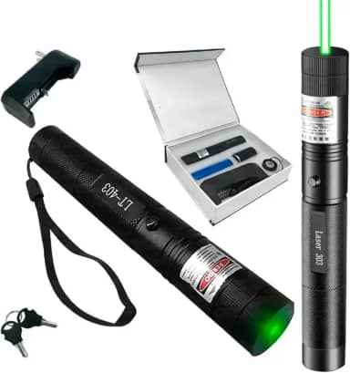 Caneta Laser Pinter Ultra Forte Verde Longo Alcance Caneta Verde Para Apresentação De Slides Apresentador Passador de Slides Sem Fio com Laser