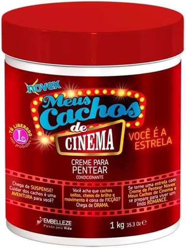 Embelleze Creme Para Pentear Novex Meus Cachos De Cinema 1Kg