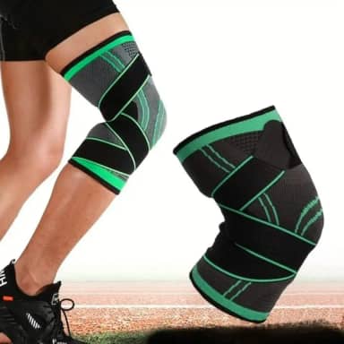 Joelheira De Compressão Para Articulação Dores Ortopédica Recuperação - ideal para corrida, academia, futebol, caminhada, cross training e volei