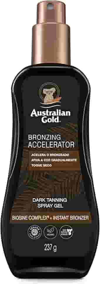 Acelerador Dark Tanning C/ Inst. Bronzer, Australian Gold (Embalagem pode variar)