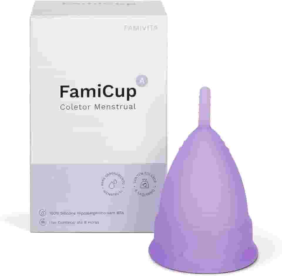 FamiCup - O coletor menstrual reutilizável de silicone 100% hipoalergênico (A - 30ml)