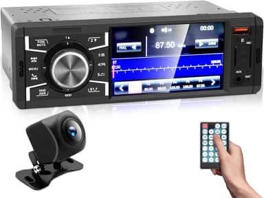 Som Automotivo, Radio Automotivo, Alta Potência 4 * 60W, Audio AUX, Reprodução de Audio MP3 / MP4 / MP5 / Navegação, Suporte a Cartão SD/MM de Grande Capacidade, Disco U