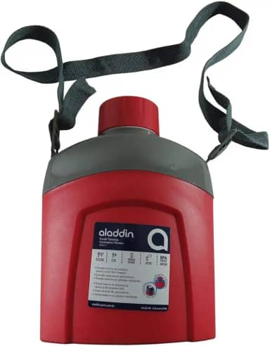Cantil Térmico 600ml Vermelho Aladdin com Alça 0493