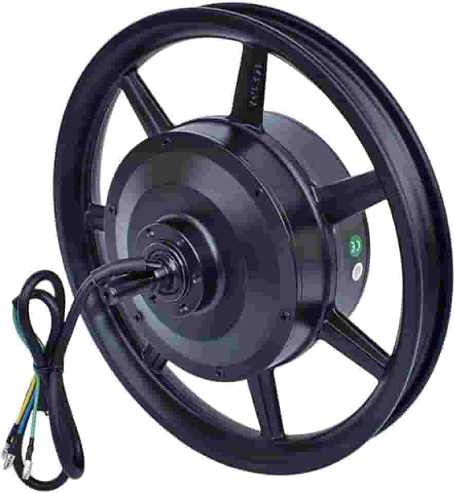 Fenteer Bicicleta elétrica dobrável com motor de cubo, de freio a disco e motor de engrenagem sem escova para garagem.