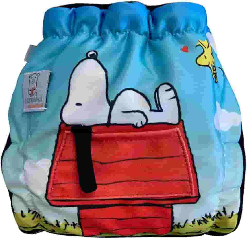 Fralda de Pano Ecológica AURORINHA SUSTENTÁVEL Pocket Coleção Snoopy 100% Algodão Tamanho Único 4kg/18kg (Snoopy Aplique)