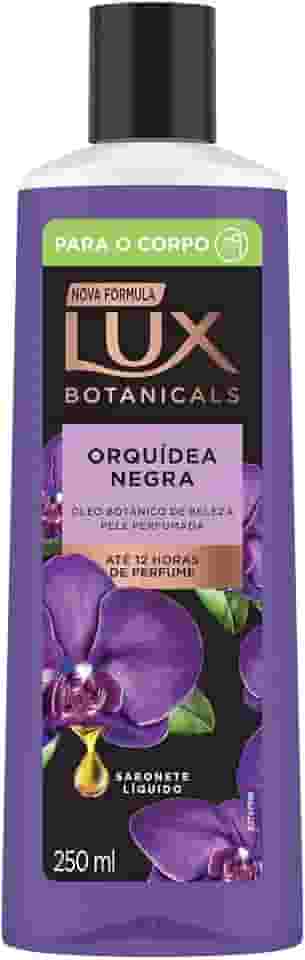 Lux Sabonete Líquido Corporal Orquídea Negra Óleos Hidraflorais Botanicals Frasco 250Ml