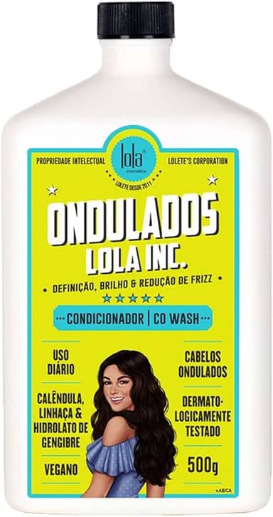 Lola Cosmetics Ondulados - Condicionador Co-Wash 500ml BLZ
