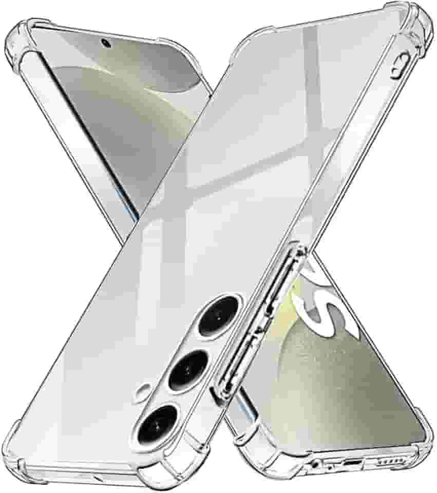 Capa Capinha Com Bordas Anti Impacto Compatível Com Samsung Galaxy S24 tela de 6.2 Polegadas - (Hard Glass Store)