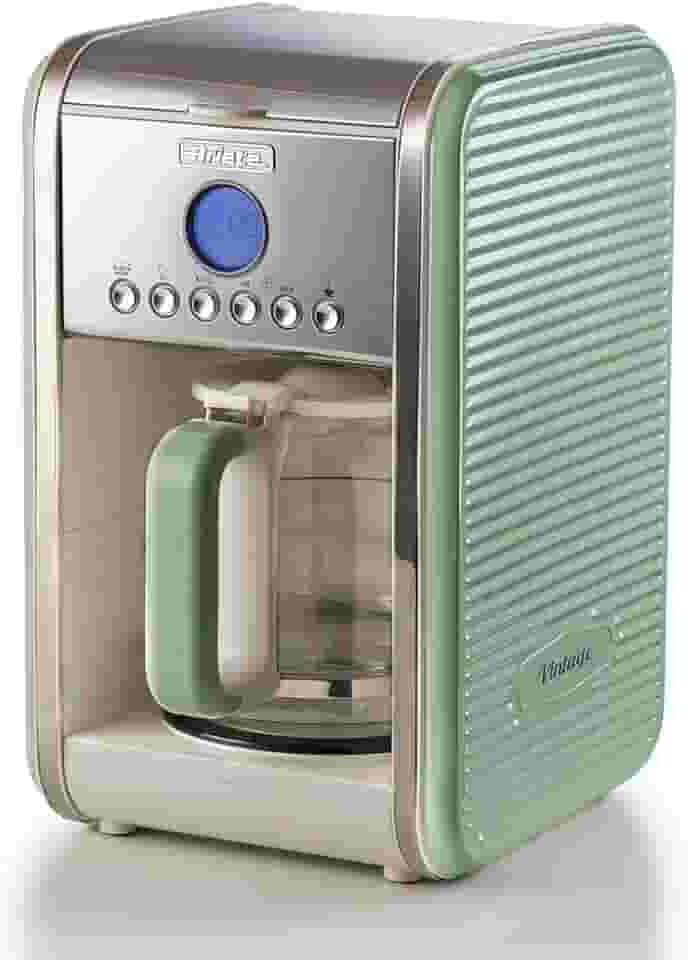 Ariete 1342, Cafeteira Vintage Verde, de 4 a 12 xicaras, Programável, 900Wats - 127V
