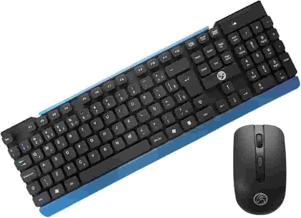 Kit Teclado e Mouse sem Fio BPC-5271/17 - Brazil PC