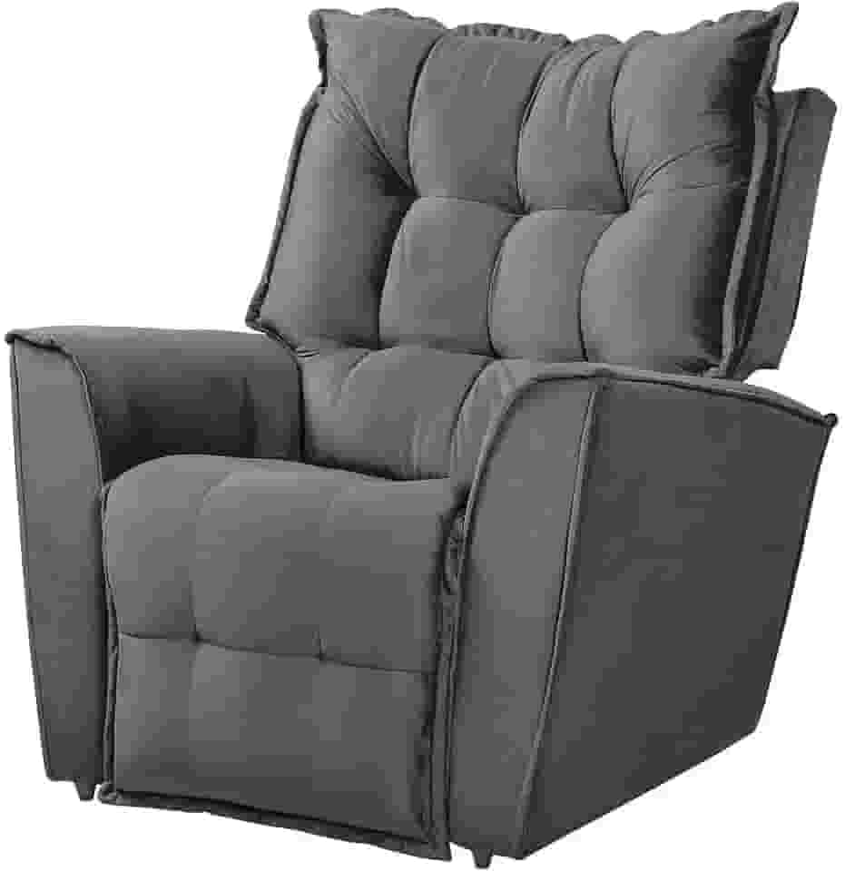 Poltrona do Papai Reclinável King Veludo Speciale Home