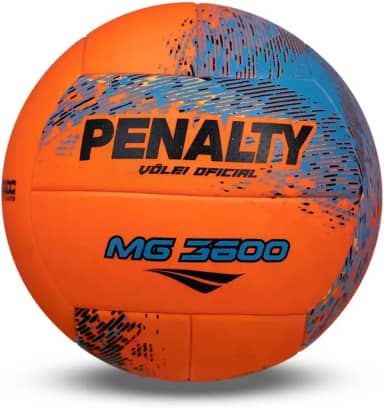 Bola De Vôlei Penalty Mg 3600 Xxi Amarelo/laranja/azul 5213212850-u