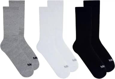 Kit 3 Pares Meias Mash Esportiva Cano Alto Longo Algodão Masculina Adulto