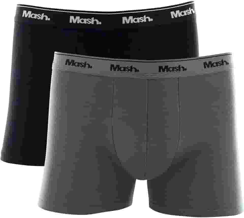 Kit 2 Cuecas Boxer Algodão, Mash, Masculino