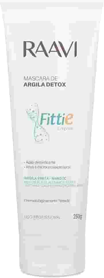Raavi Máscara De Argila Detox Fittie 250G Pequeno
