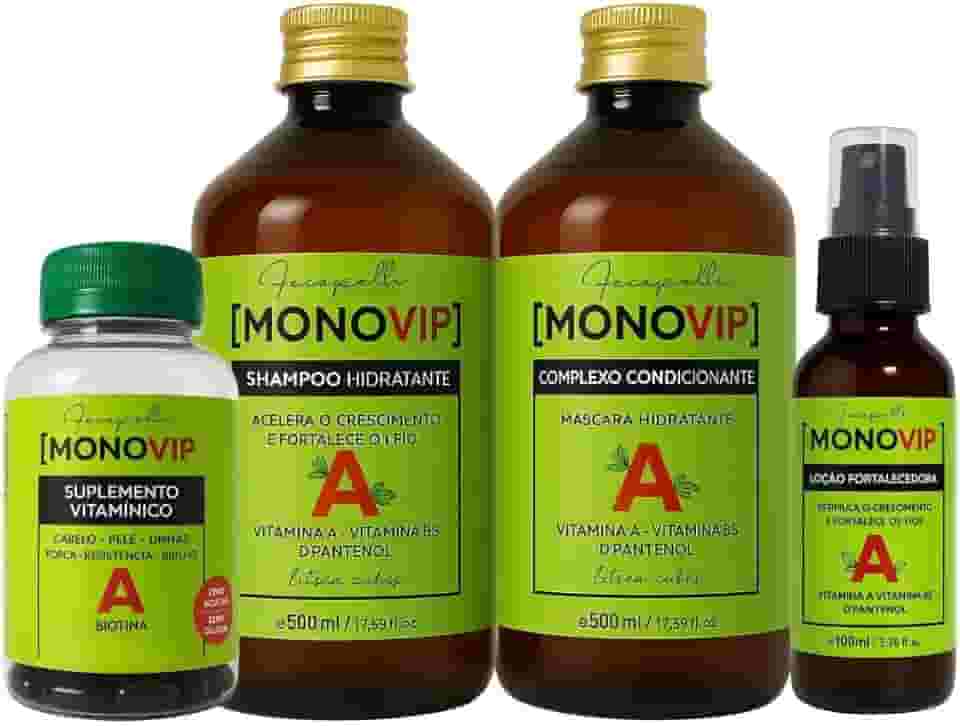 Kit Monovim Crescimento C/Loção Antiqueda +suplemento 60un